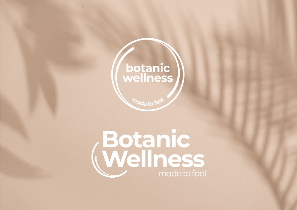 Botanic wellness visual identity